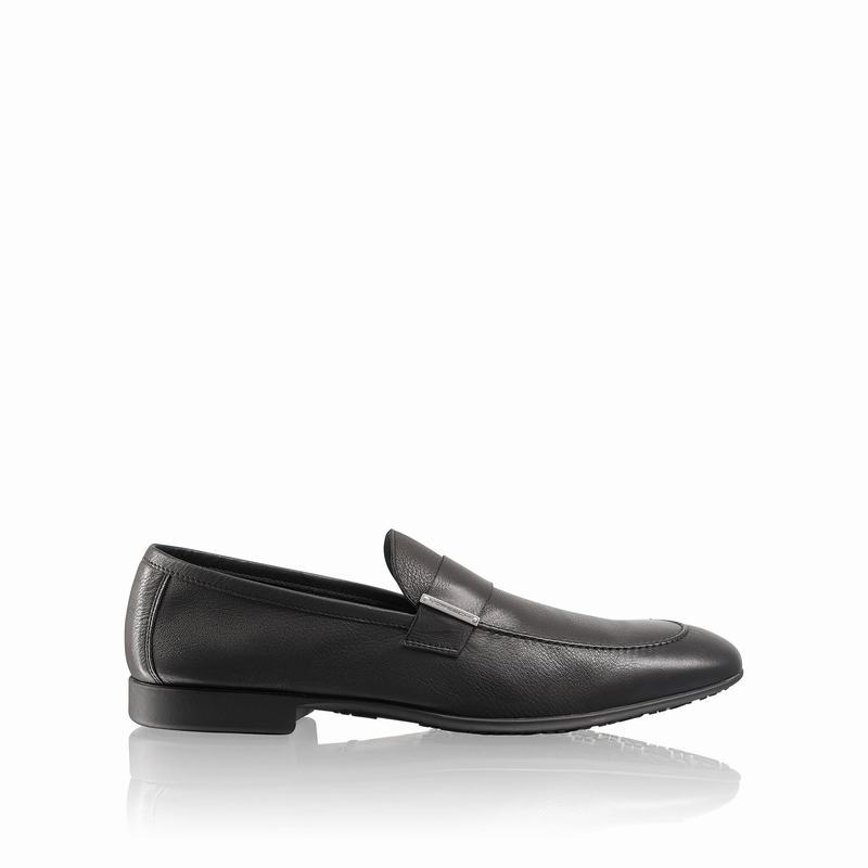 Russell & Bromley Wonder Slip-On Loafers Men's Black [NUW6694UG]